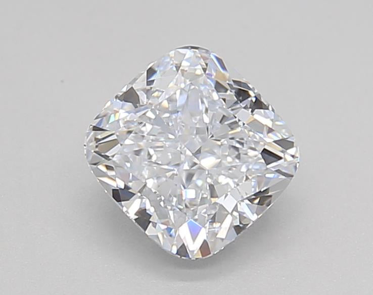 Explore the Brilliance of our 1.00 CT Cushion Cut Lab Grown Diamond - D Color, VVS1 Clarity