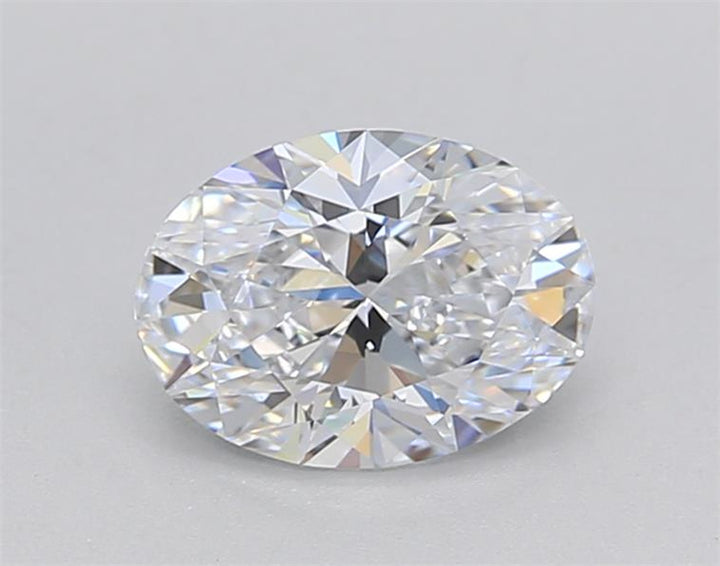 Discover Brilliance: IGI Certified 1.00 CT Oval Lab Grown Diamond - D Color, VVS2 Clarity, HPHT Method