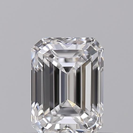 Discover Brilliance: Watch Our IGI Certified 0.50 CT HPHT Lab Grown Emerald Cut Diamond - D Color, VVS2 Clarity