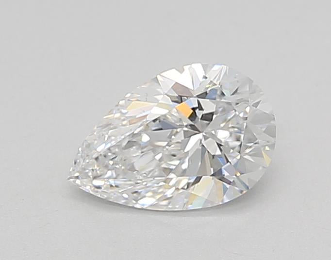 Explore Brilliance: IGI Certified 0.50 CT Pear Cut Lab Grown Diamond Video - D Color, VS1 Clarity, HPHT Method