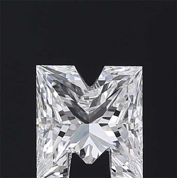 1.89 CT Lab Grown Diamond "M" Alphabet Pendant | VS1 Clarity, E Color