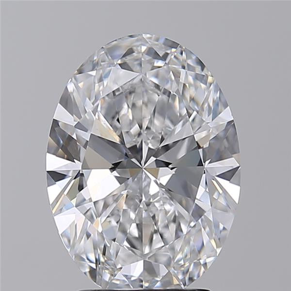 View the Brilliance: 3.00 ct Oval Cut Lab Grown Diamond - E Color, VVS2 Clarity
