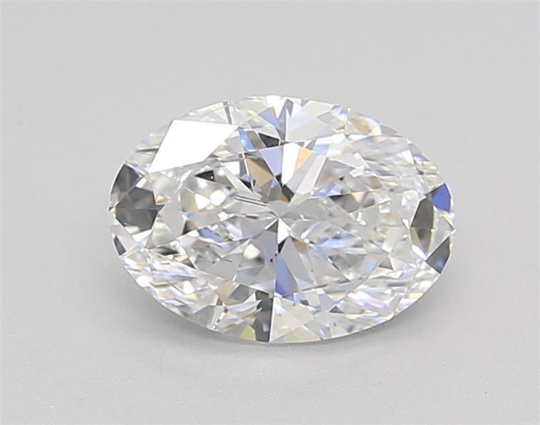 Изысканный 1,00 CT Oval Cut Lab, выращенный Diamond | Сертифицирован IGI, D Color, ясность SI1