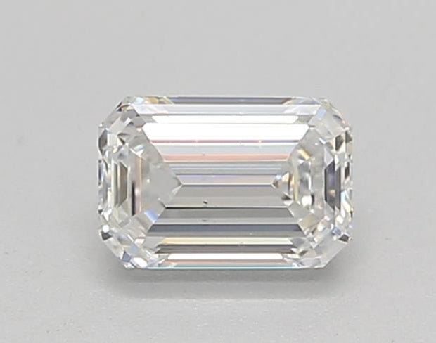 Video showcasing the brilliance of an IGI Certified 0.50 CT Emerald Cut Lab Grown Diamond - E Color, VS2 Clarity