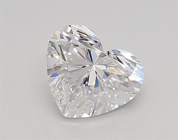 IGI CERTIFIED 1.01 CT HEART-SHAPED LAB-GROWN DIAMOND, VVS2 CLARITY, E COLOR