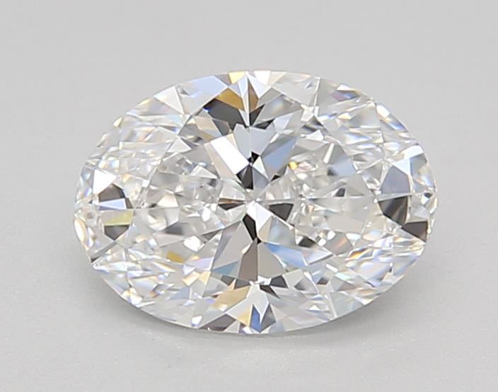 Explore Brilliance: IGI Certified Oval Lab Grown Diamond - 1.00 CT, D Color, VVS2 Clarity