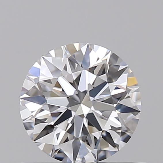 Diamant de laboratoire exquis de taille ronde de 0,50 ct, certifié IGI, clarté IF, couleur D