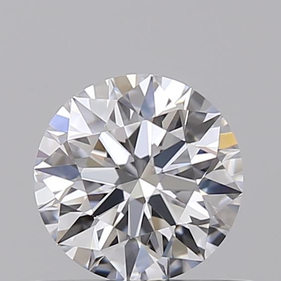 Изысканный 0,50 CT Round Cut Lab, выращенный бриллиант, сертифицирован IGI, если прозрачность, D Color