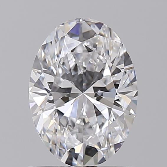 Experience the Brilliance: IGI Certified 1.00 CT Oval Lab Grown Diamond - D Color, VVS2 Clarity, HPHT Method