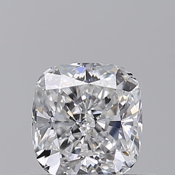 Visualize Brilliance: Watch Our IGI Certified 0.50 CT Cushion Cut Lab Grown Diamond - E Color, VS1 Clarity