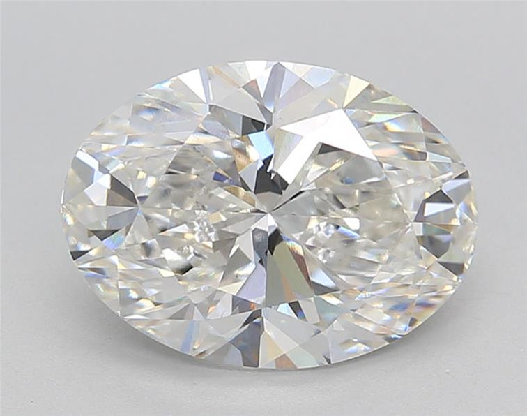 Experience the brilliance of our 3.00 ct Oval Cut Lab Grown Diamond, certified by IGI