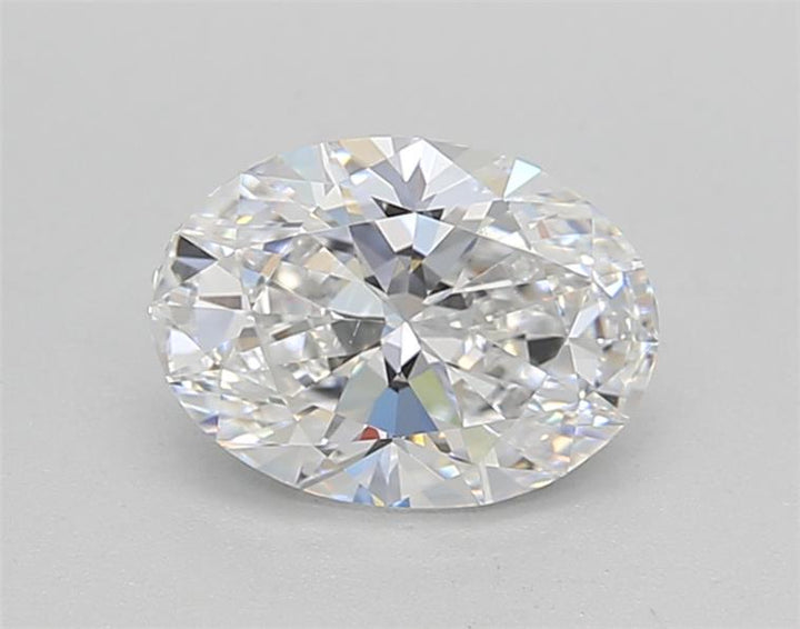 Explore Brilliance: GIA Certified 1.00 CT Oval Lab Grown Diamond - D Color, VS2 Clarity, HPHT Method