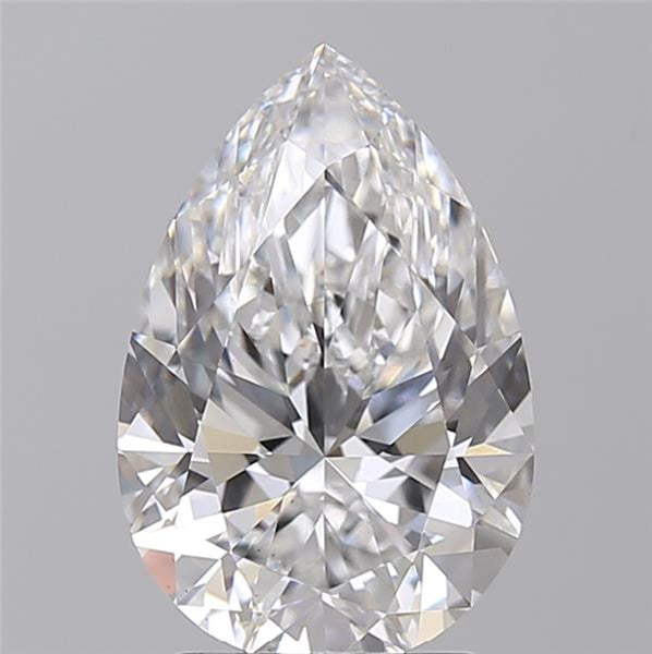 Short video presenting IGI Certified 3.00 CT Pear Lab-Grown Diamond: E Color, VS1 Clarity, with Excellent Polish and Symmetry