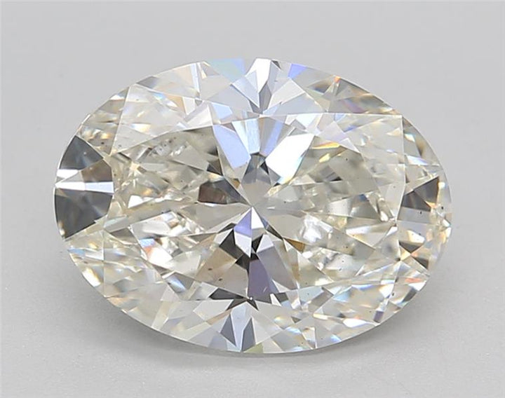 Experience brilliance with our IGI Certified 3.00 ct Oval Cut Lab Grown Diamond, showcasing G Color and VS2 Clarity with Excellent Polish and Symmetry.
