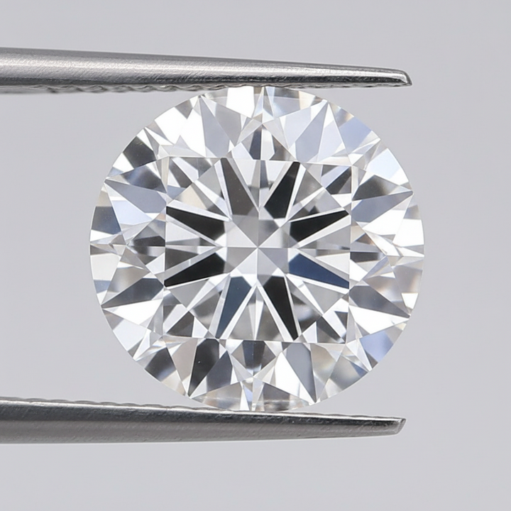 1.40 Carat F VVS2 Round Brilliant Lab Grown Diamond with Ideal Cut