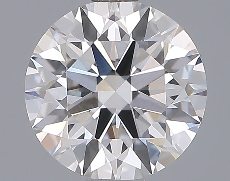 Diamante redondo cultivado em laboratório de 1,40 quilates, VVS2/F