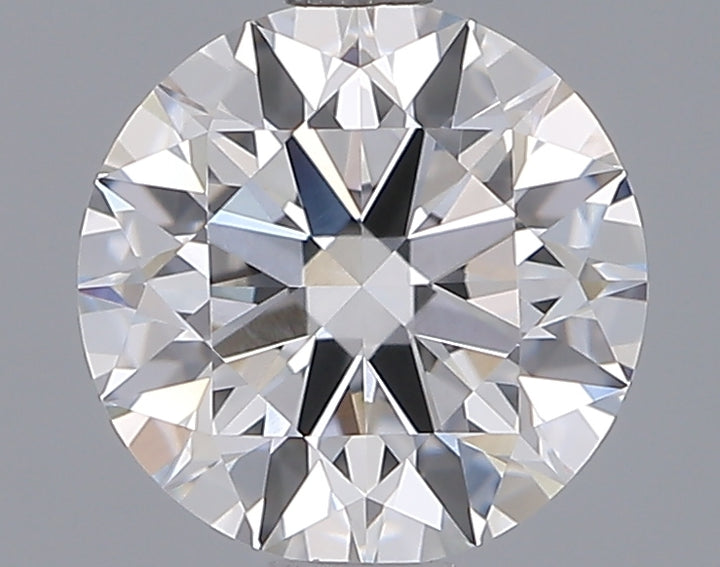 Diamante redondo cultivado em laboratório de 1,40 quilates, VVS2/F