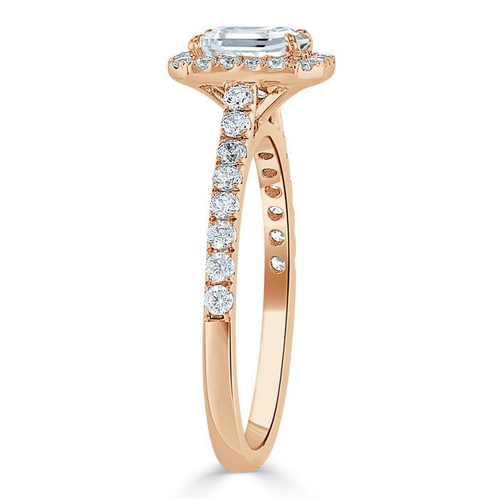 Elegant White Gold Engagement Ring - Exquisite Craftsmanship