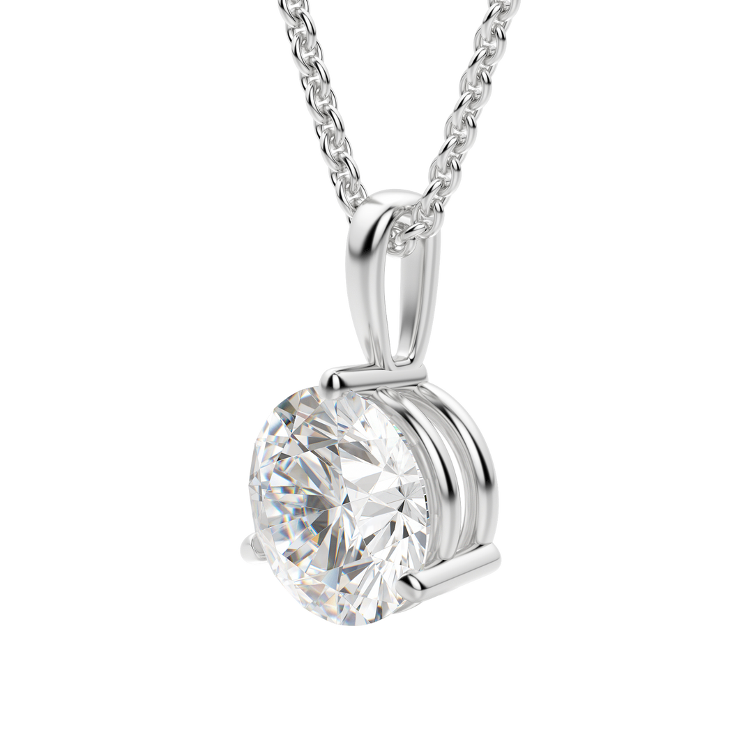 High-Quality VS/F Lab-Grown Diamond Necklace